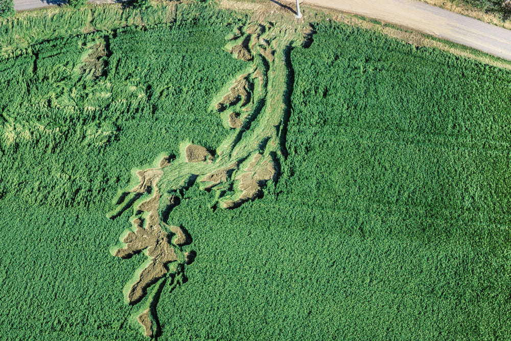 Erosion im Ackerland
