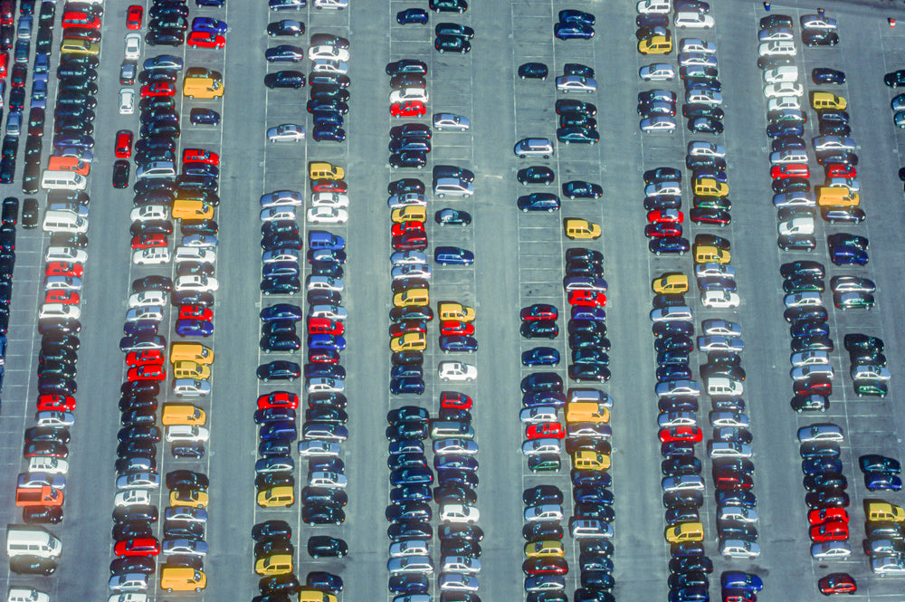 Abstellparkplatz im Jahr 1998