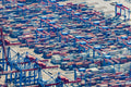 Container Terminal in Hamburg-Altenwerder