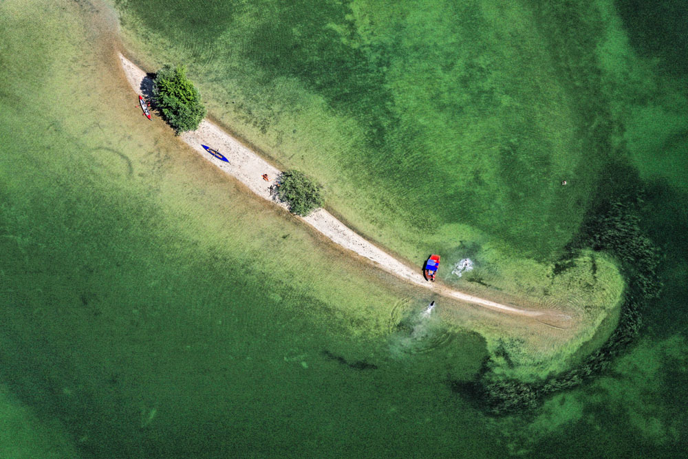 Long Island in Lake Chiemsee