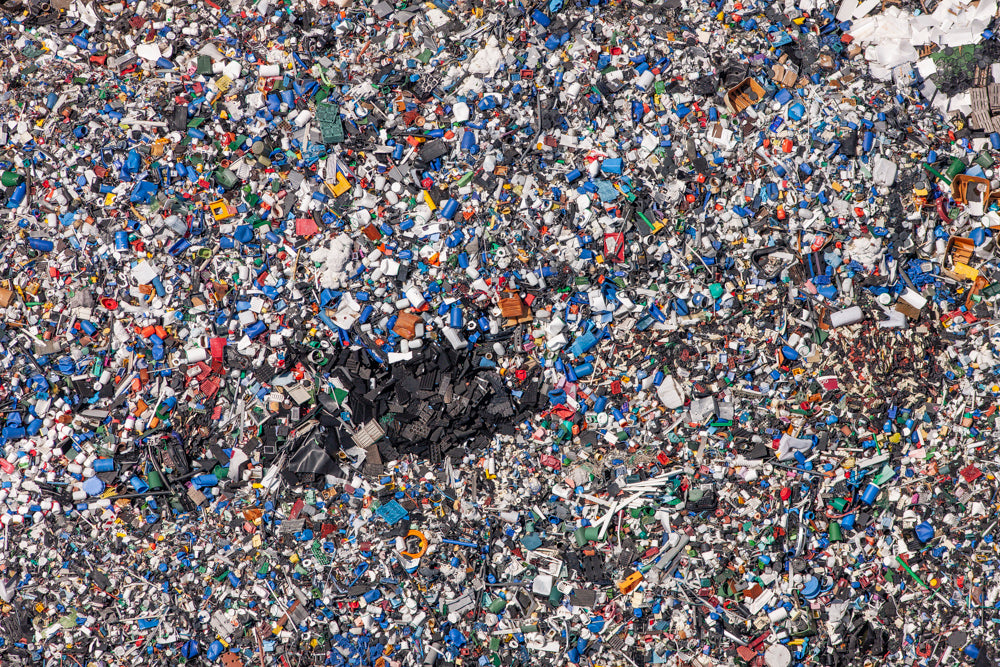 Recycling, Plastikberg