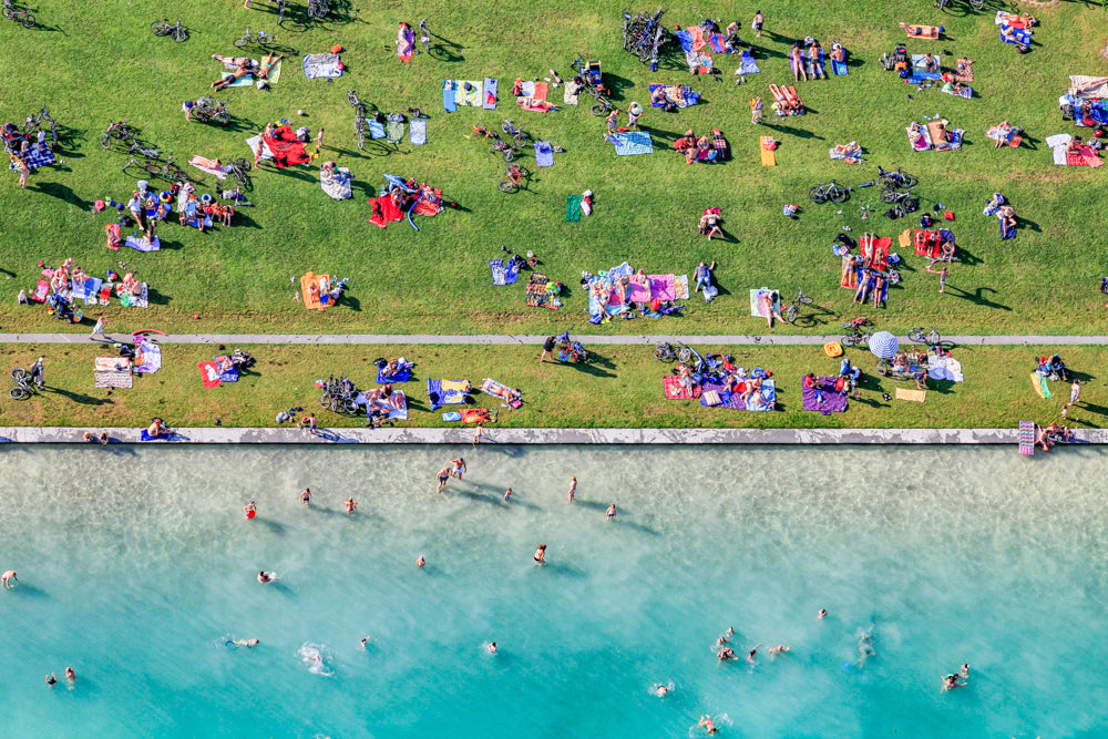 Badestrand am Riemer See
