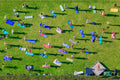 Gymnastik im Riemer Park