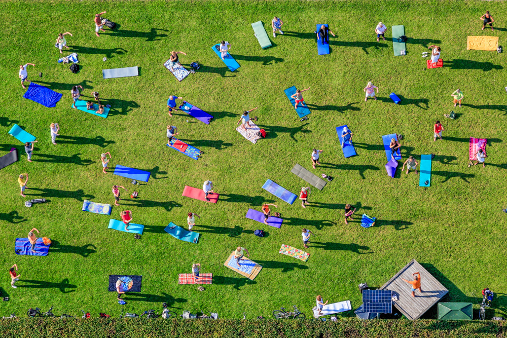 Gymnastik im Riemer Park