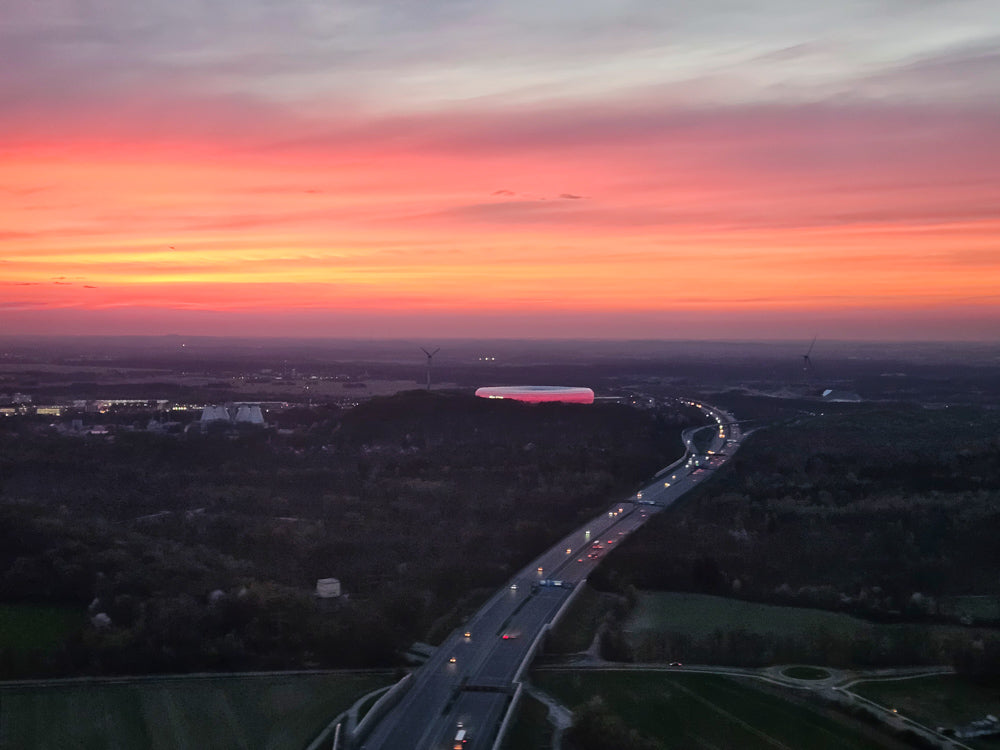Allianz Arena glüht