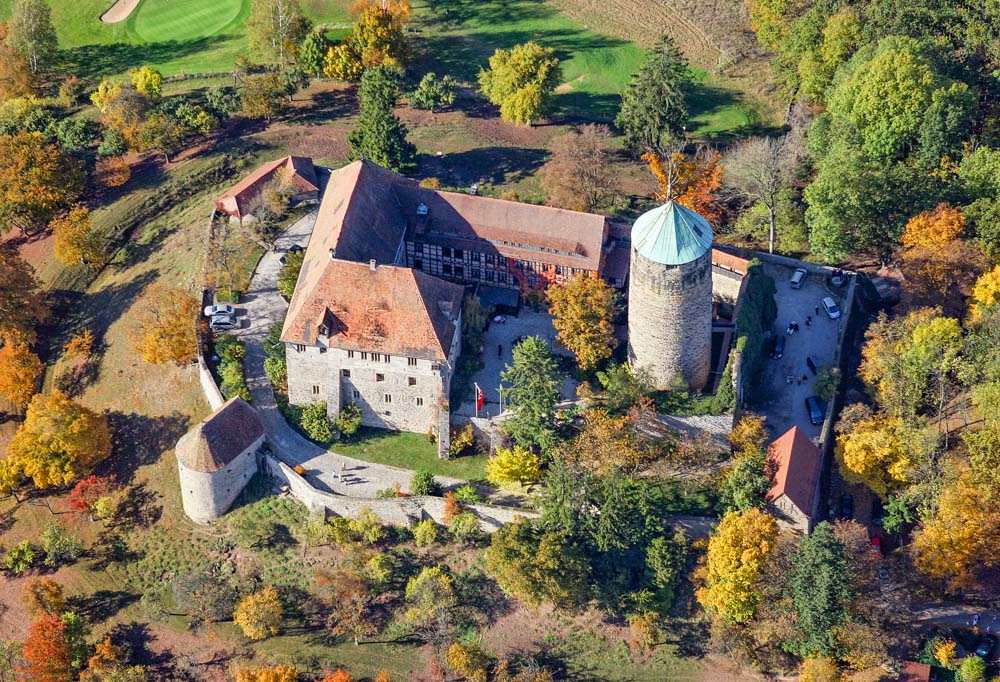Burg Colmberg im Herbst