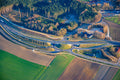 Roundabout northeast of Dasing
