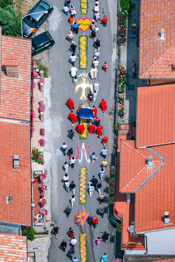 Fronleichnamsprozession Castell'ottieri