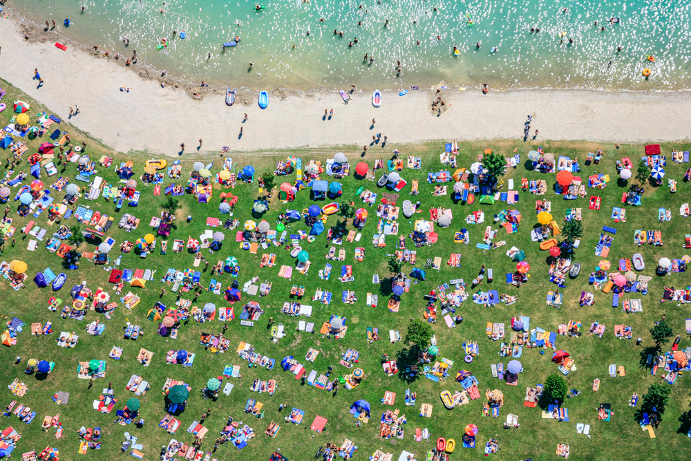 Strandleben im Aquapark