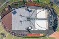 Konzertbühne im Olympiastadion