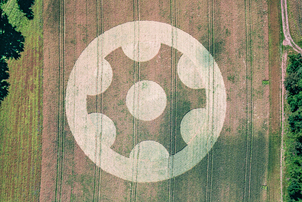 Kornkreis bei Hanfeld