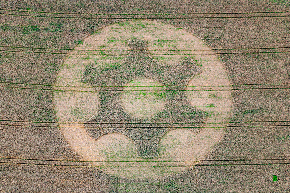 Kornkreis bei Hanfeld