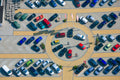 Autohausparkplatz