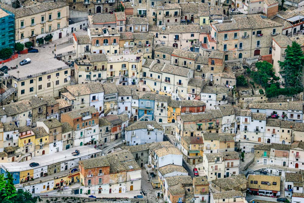 Colourful Houses of Sant'Agata di Puglia