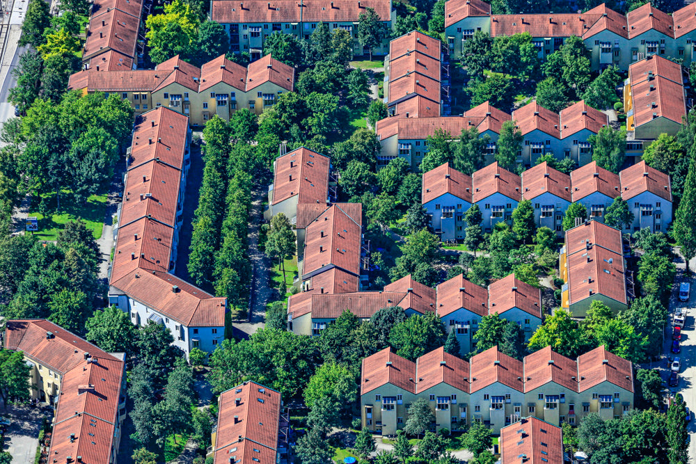Reihenhäuser in Oberföhring