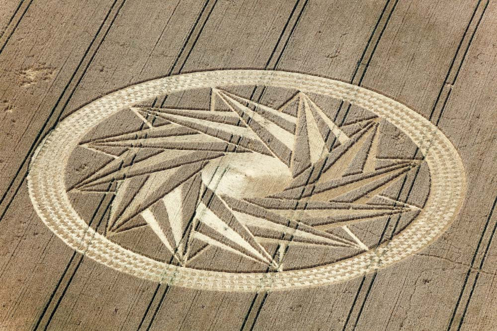 Kornkreis bei Andechs