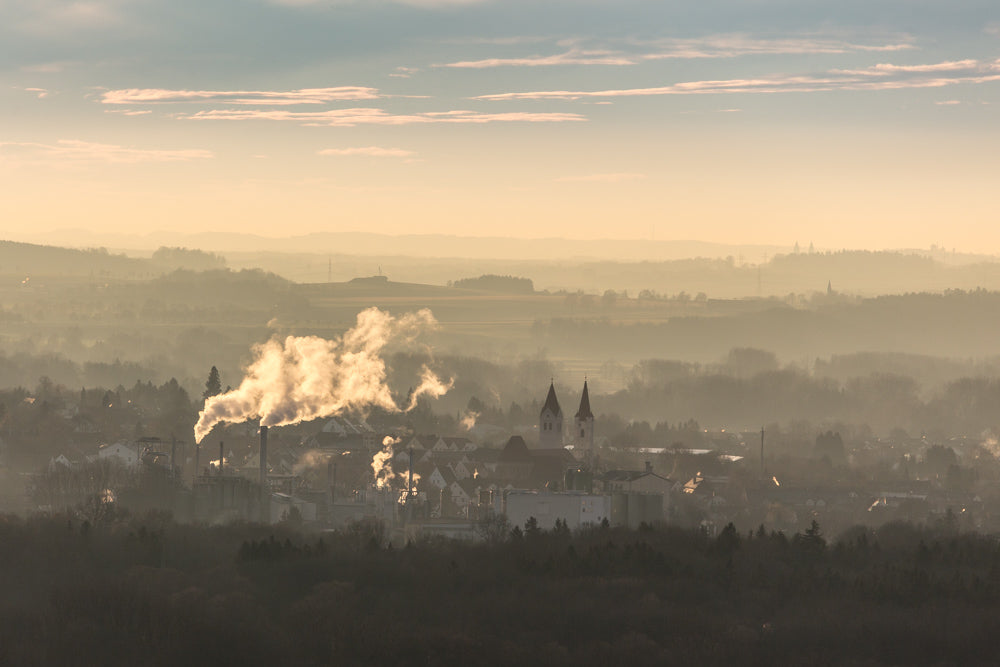 Moosburg im Abendlicht