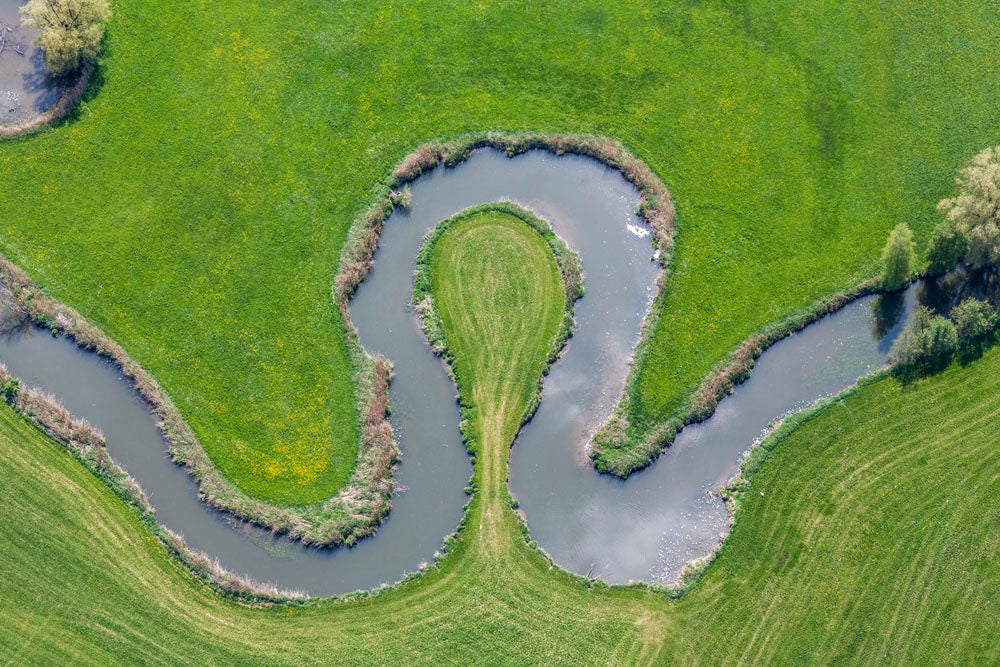 Vils river bend