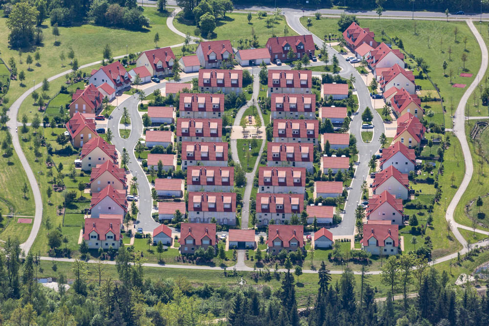 New housing estate in Netzaberg
