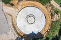 Baustelle Fundament Windkraftanlage