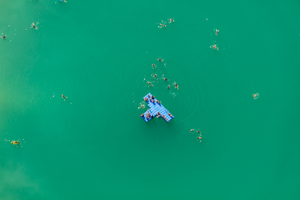 Swimmers in Pucher Meer