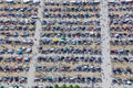 Flohmarkt auf dem Messeparkplatz