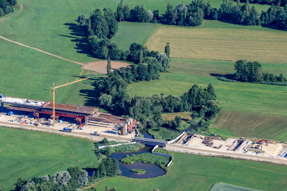 Isental Autobahnbaustelle A94