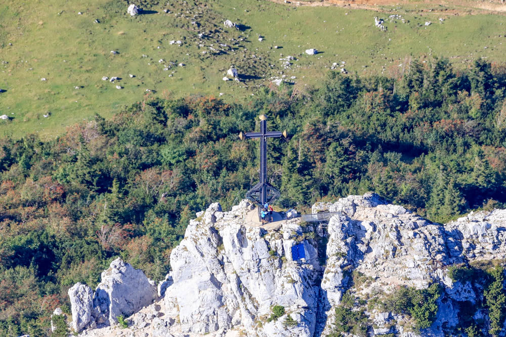Summit cross on the Kampenwand
