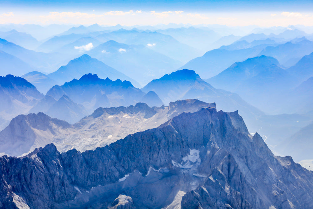 Zugspitze im Wettersteingebirge