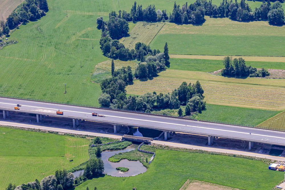 Isental Autobahnbaustelle A94