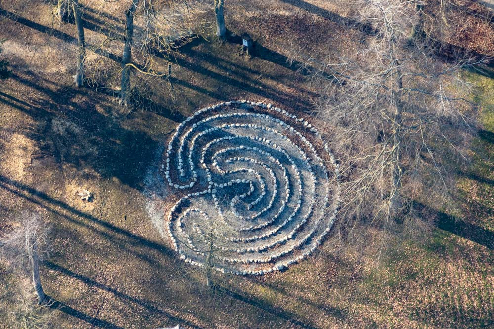 Steinlabyrinth bei Sankt Theobald