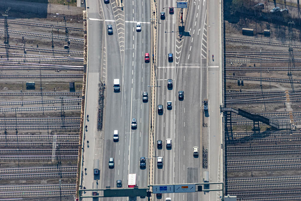 Donnersberger Bridge in Munich