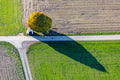 Chapel with Autumn Tree