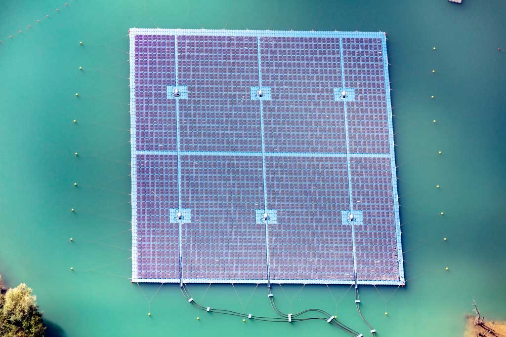 Floating photovoltaics