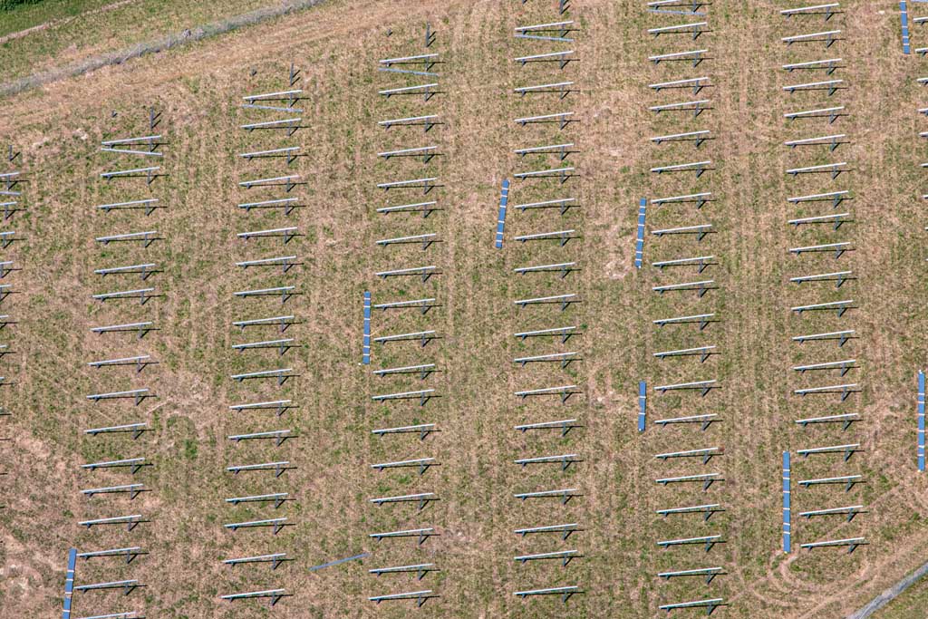 Solar Field Construction Site