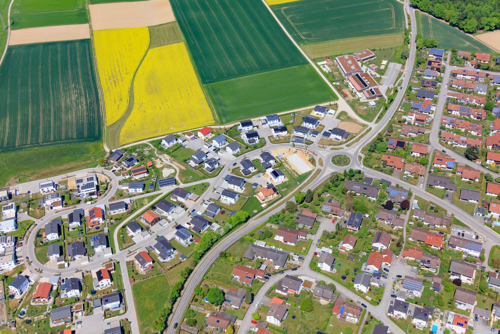 New development area in the northwest of Vilsbiburg