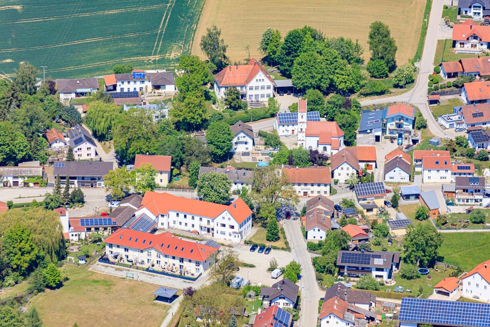 Ortsmitte Haarbach