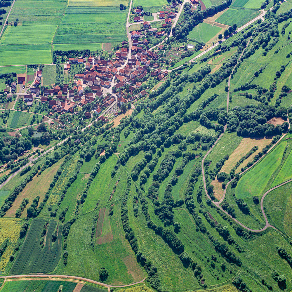 Heckenlandschaft Rhön