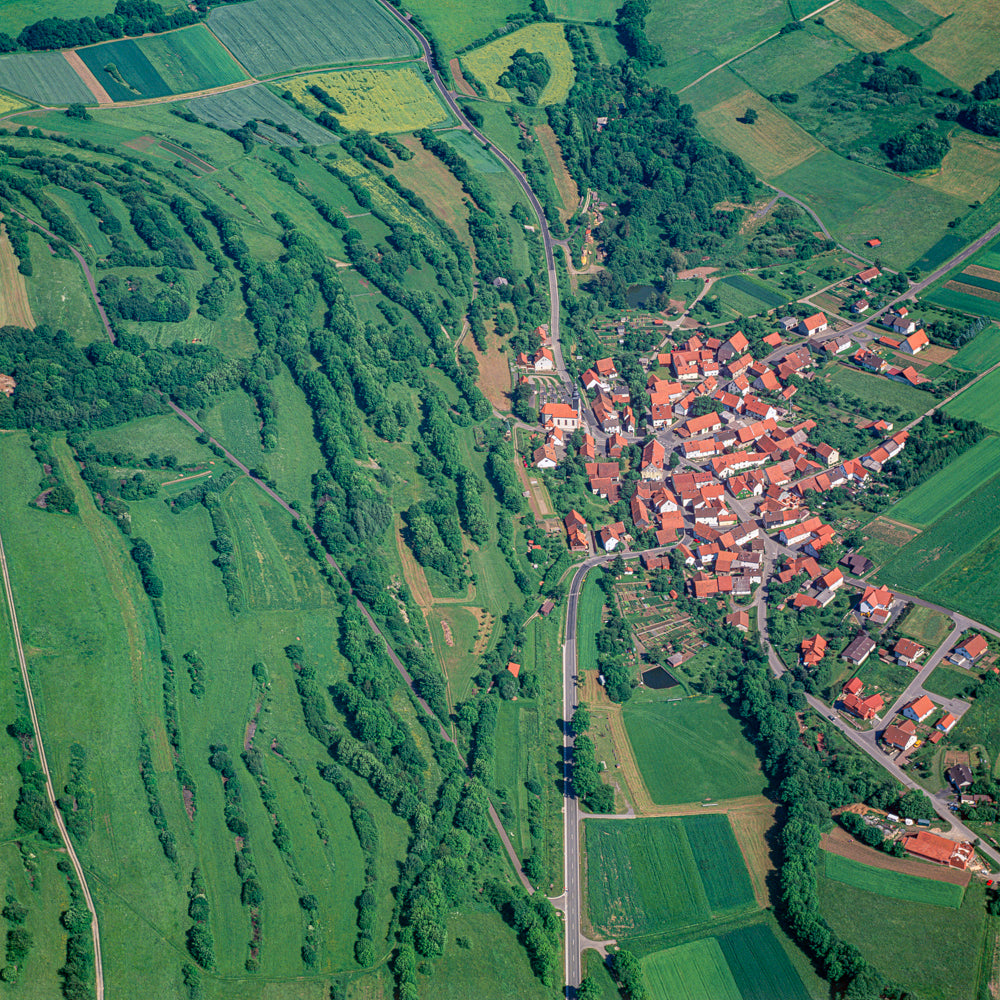 Heckenlandschaft Rhön