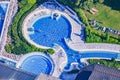 Schwimmbecken im Alpamare