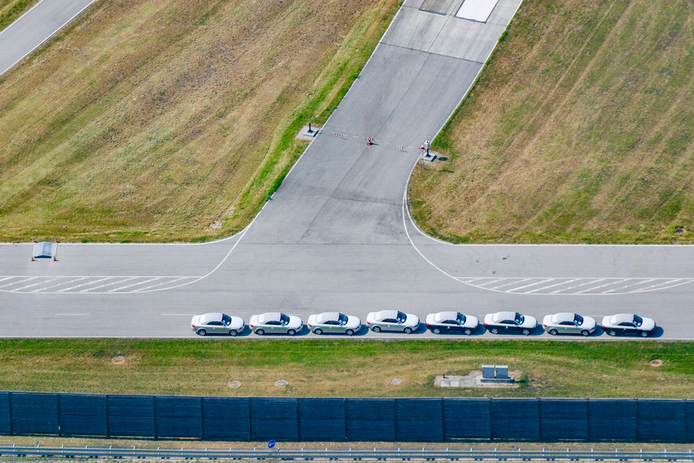 Audis im Testgelände