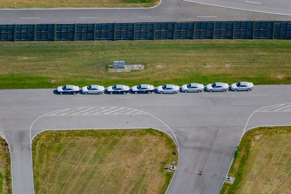 Audis im Testgelände