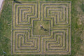 Labyrinth in the Ruffenhofen Roman Park 