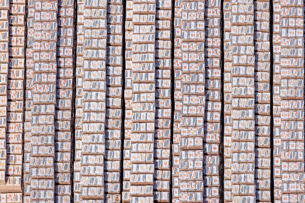 Storage space for brand new bricks 