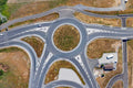 Roundabout at the Hörstein industrial area 