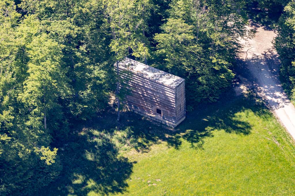 Denzel-Kapelle aus Holz bei Unterliezheim