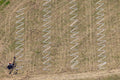 Solarfeldbaustelle