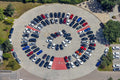 circular parking lot 