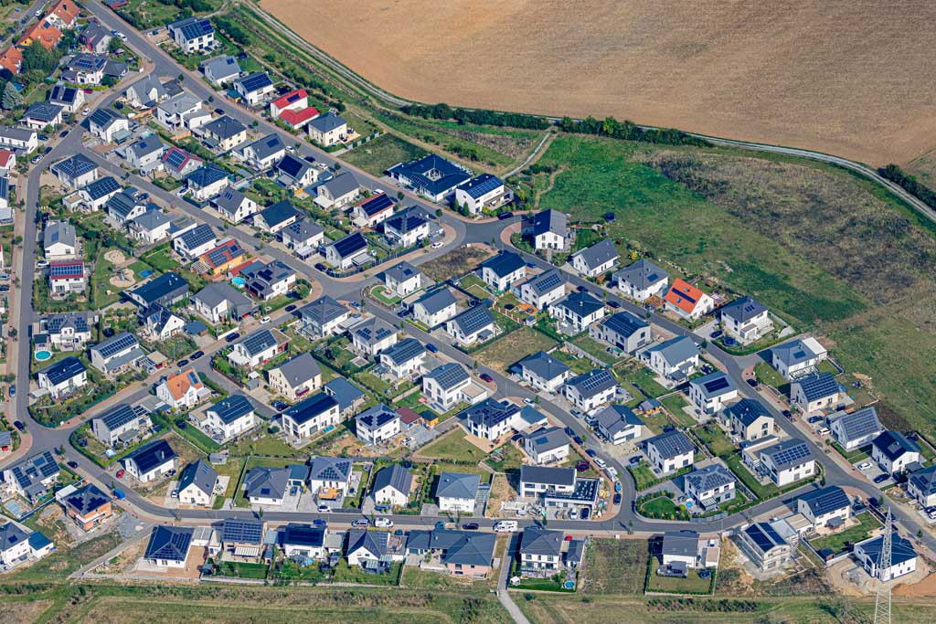 Probstforst Housing Estate in Waldbrunn