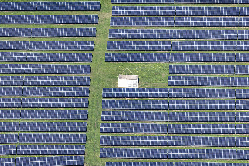 Solar farm in Greussenheim